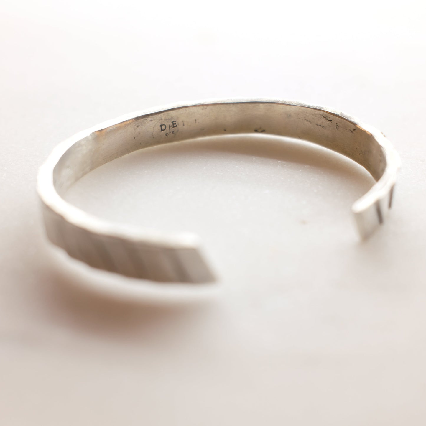 Sterling stacked cuff