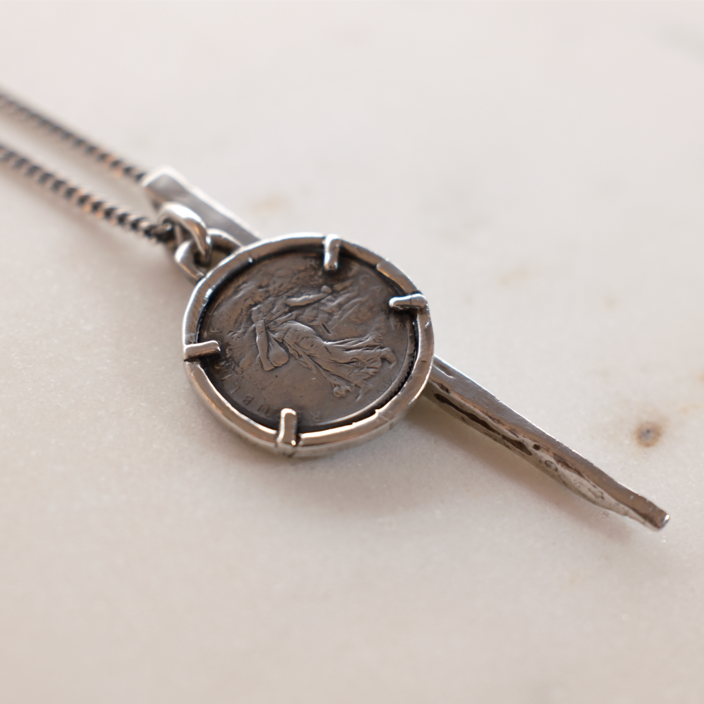 Liberty necklace - sterling silver