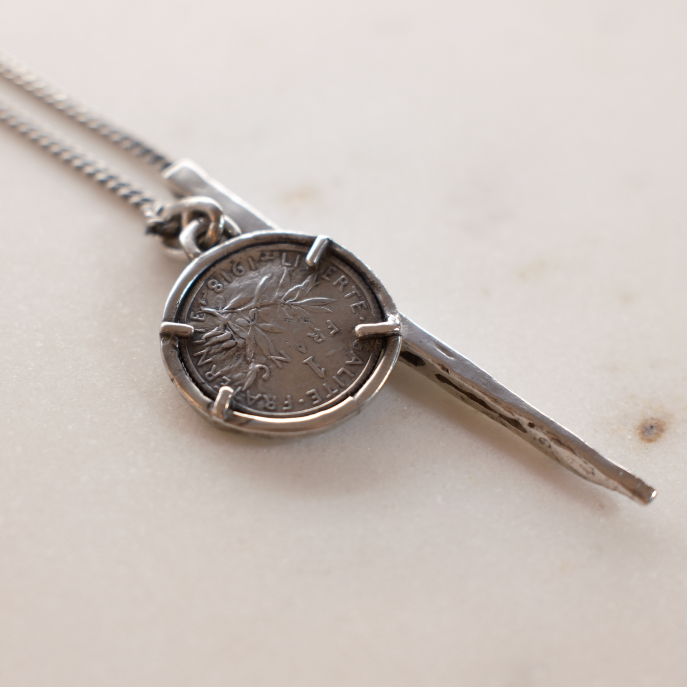 Liberty necklace - sterling silver