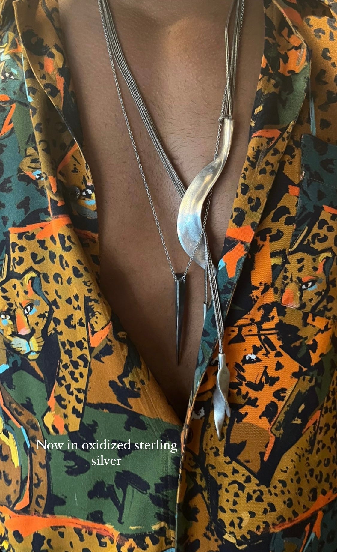 DE-P3 - Sterling Silver Pendant