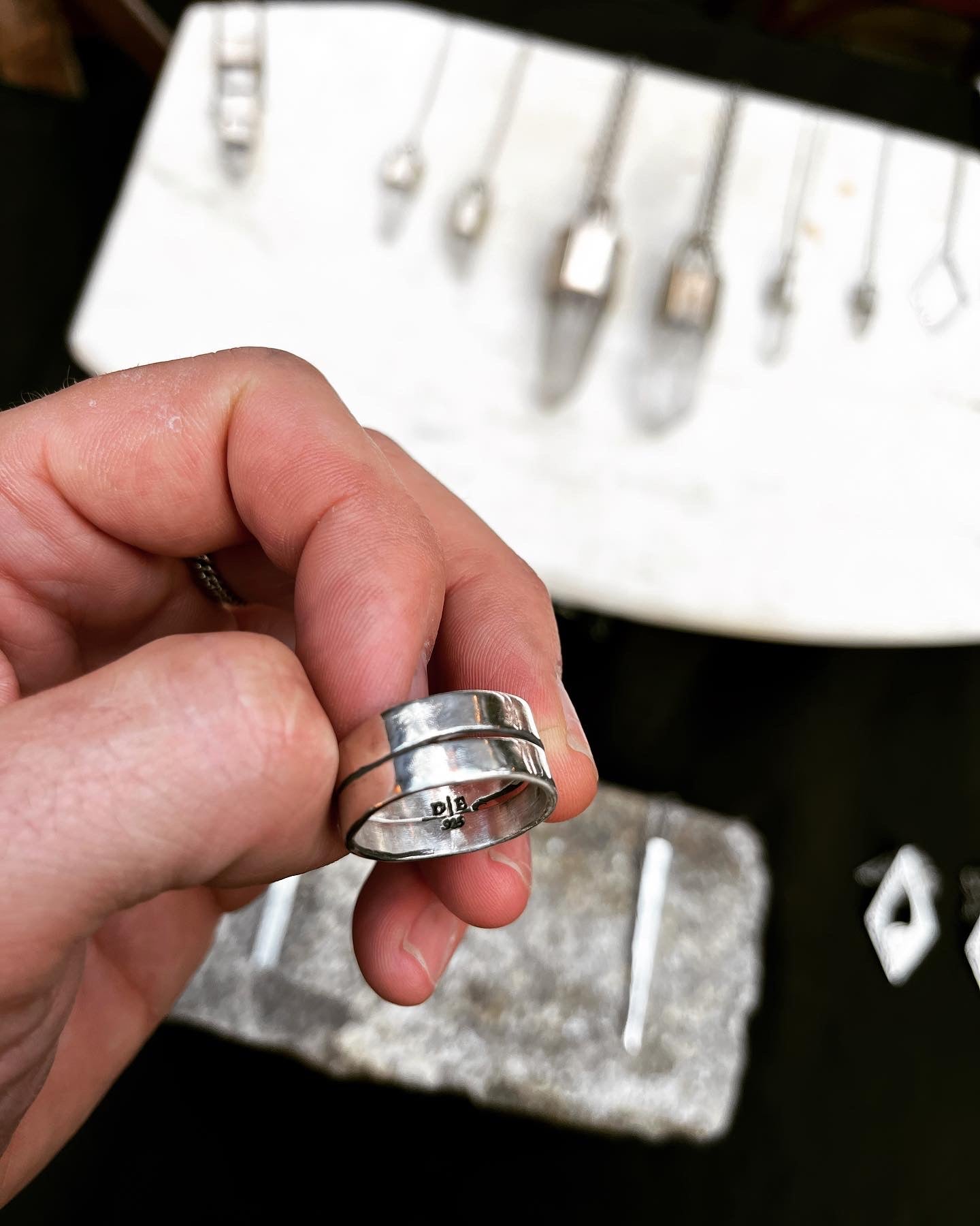DE-R1 - Sterling Silver Ring