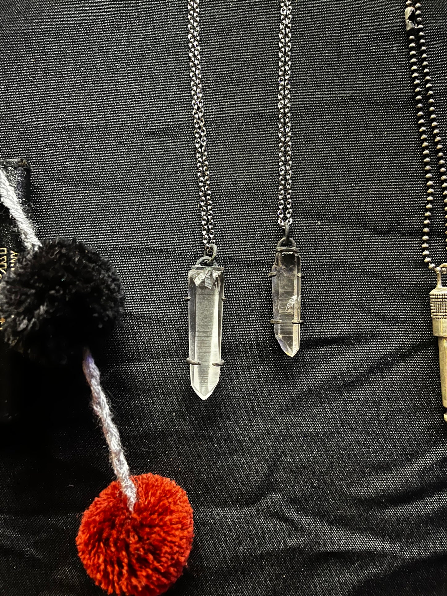 Sterling Silver Lemurian Quartz pendant