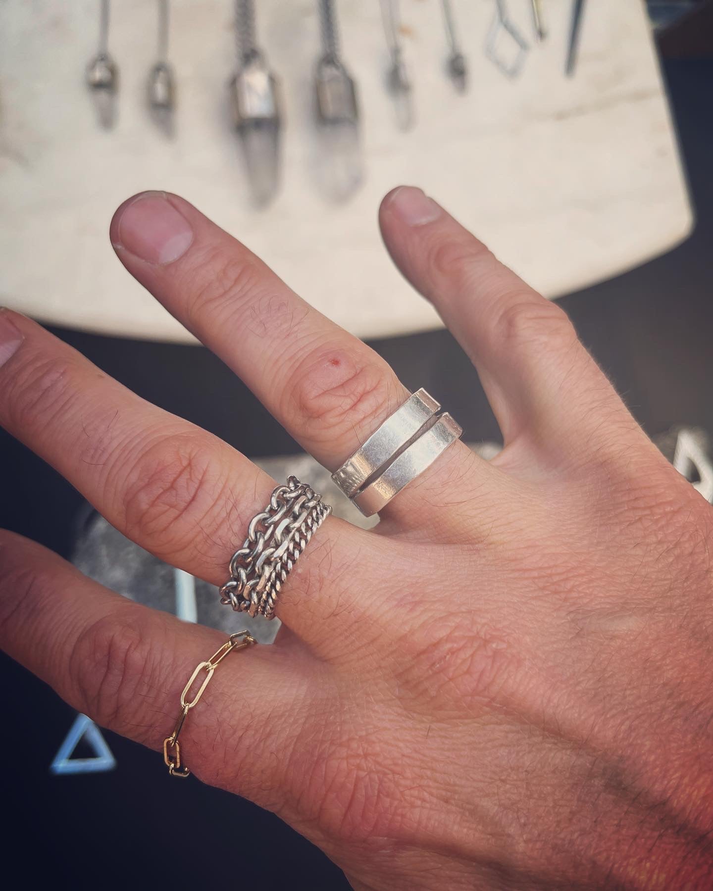 DE-R1 - Sterling Silver Ring