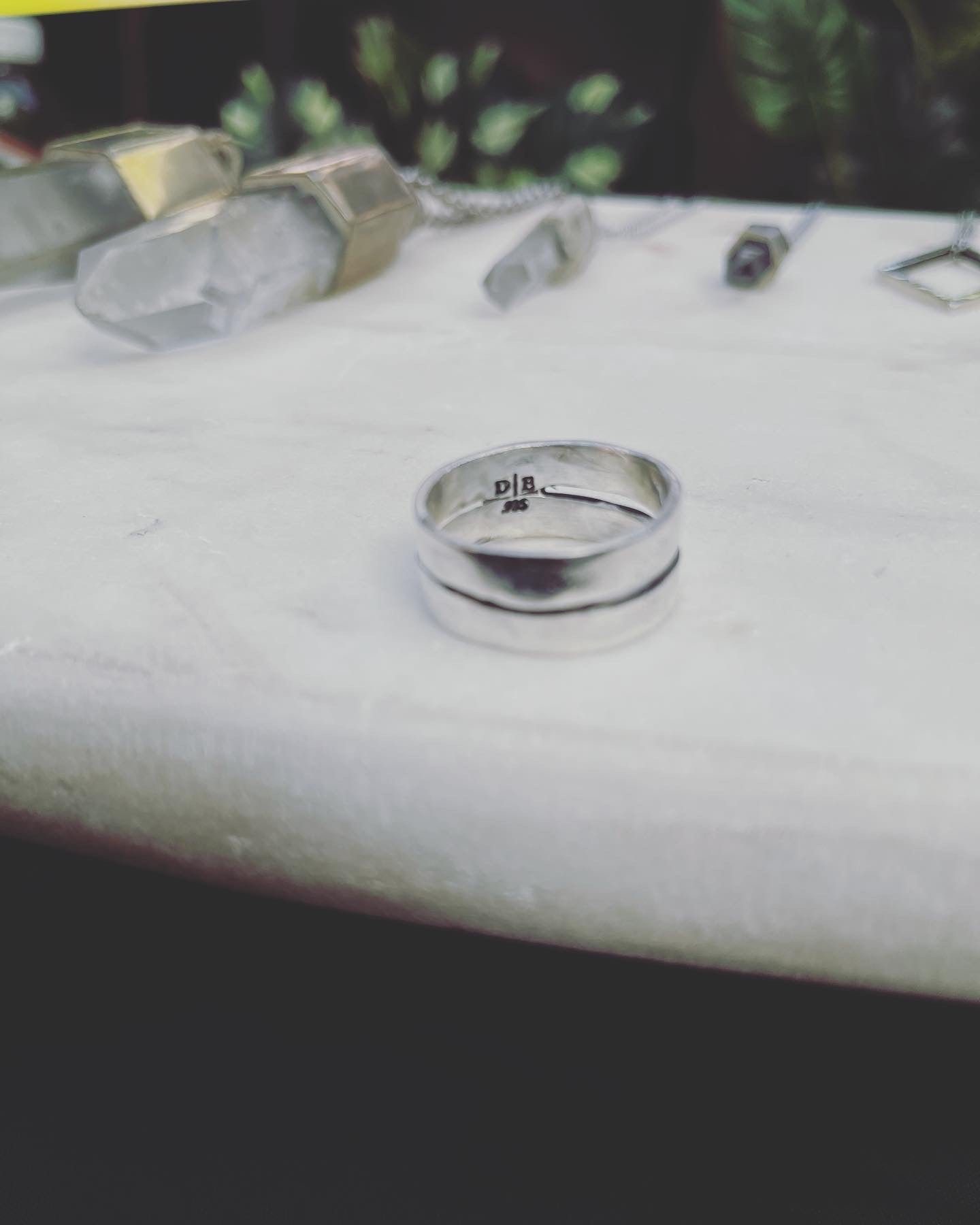DE-R1 - Sterling Silver Ring