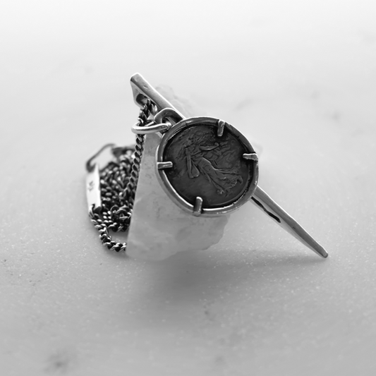 Liberty necklace - sterling silver