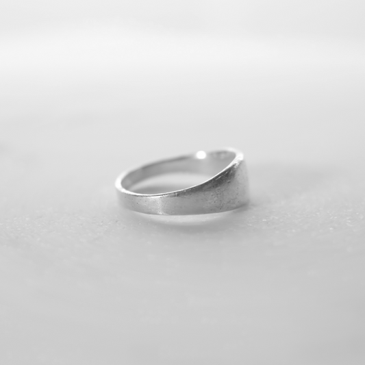 Signet ring - Sterling silver